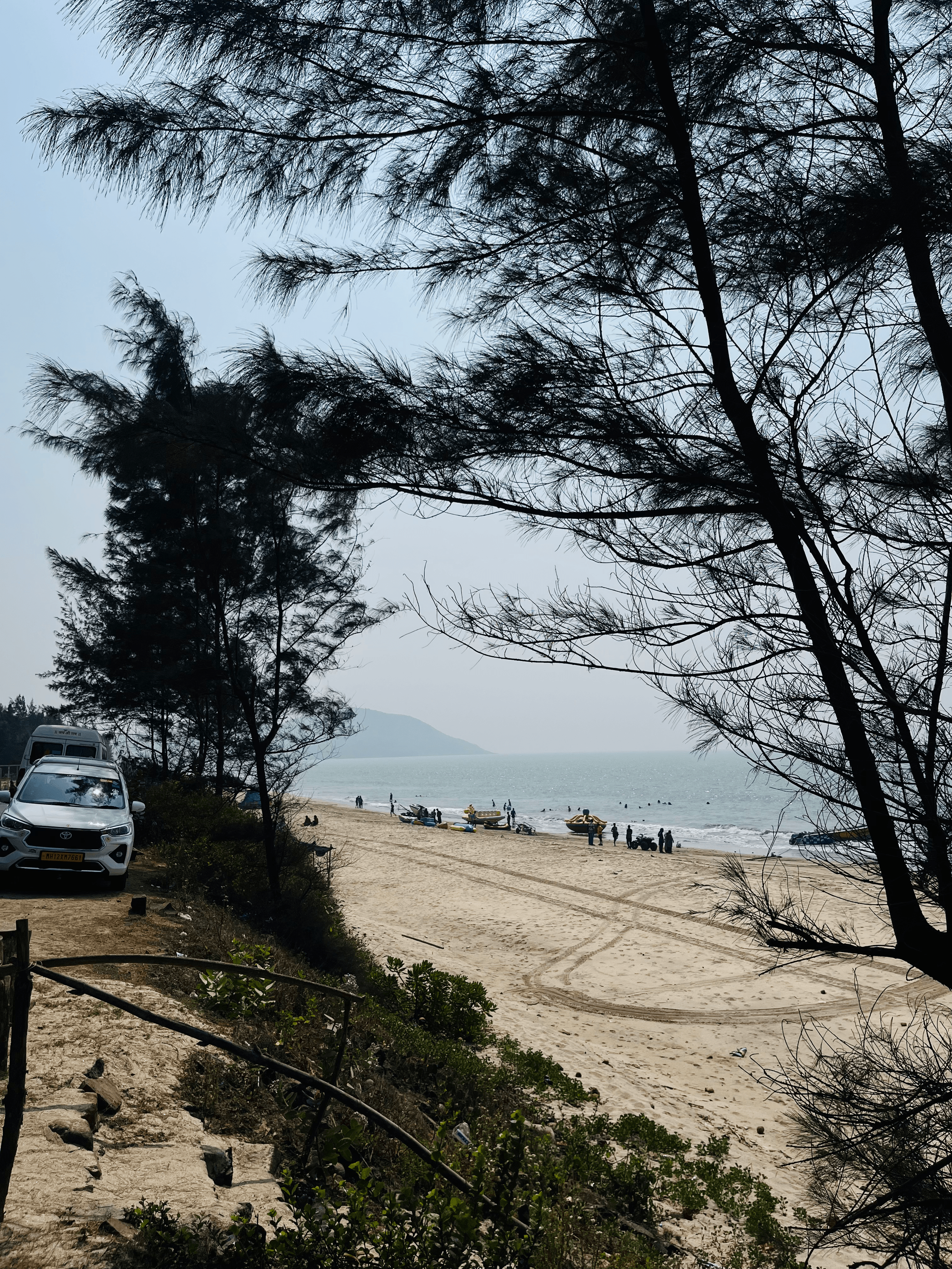 Afternoon at Aravi Beach, Konkan